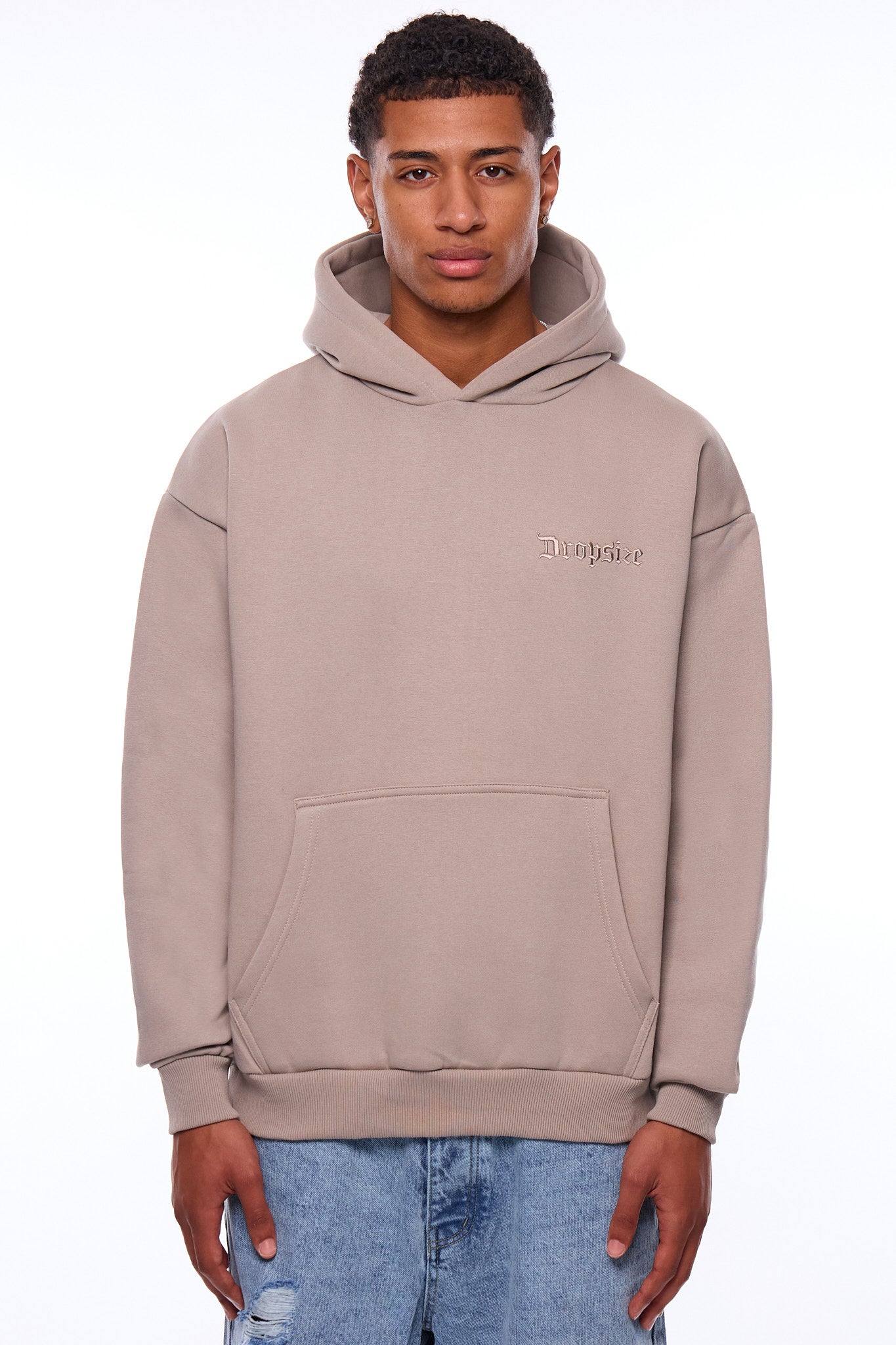HEAVY LOOSE FIT HOODIE SIMPLY TAUPE