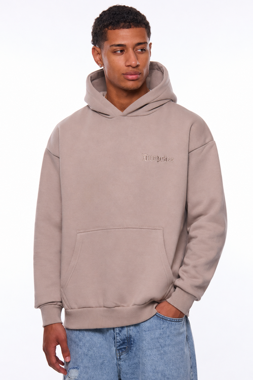 HEAVY LOOSE FIT HOODIE SIMPLY TAUPE