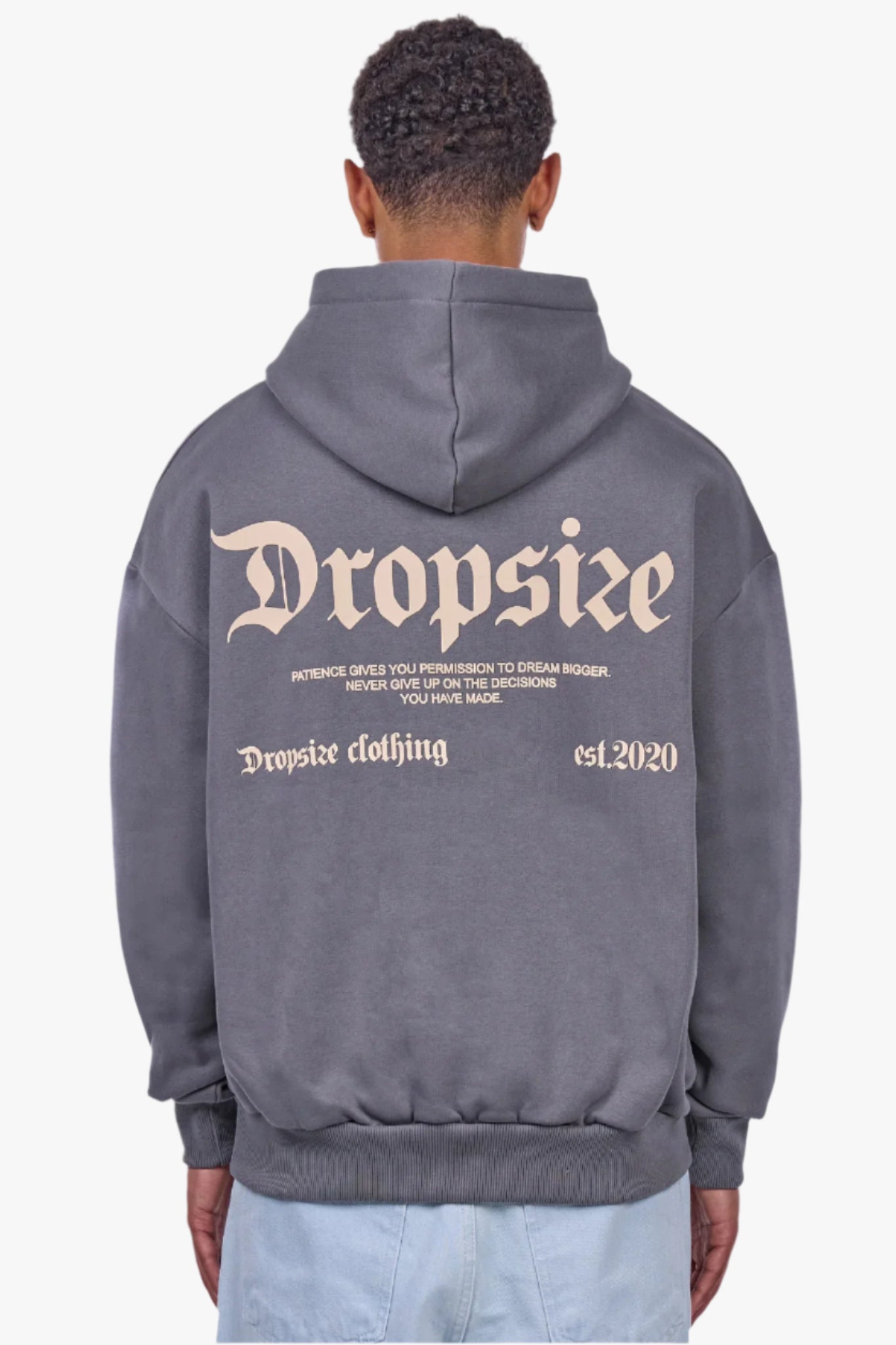 HEAVY OVERSIZE PERMISSION HOODIE GREY