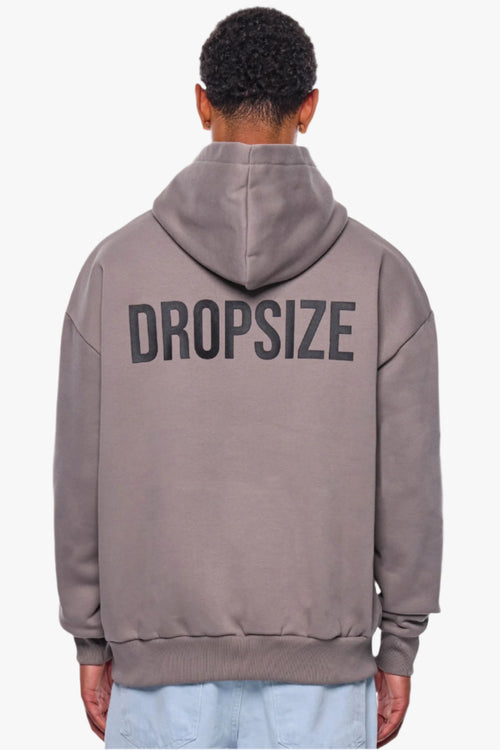 HEAVY OVERSIZE HD PRINT HOODIE DRIFTWOOD