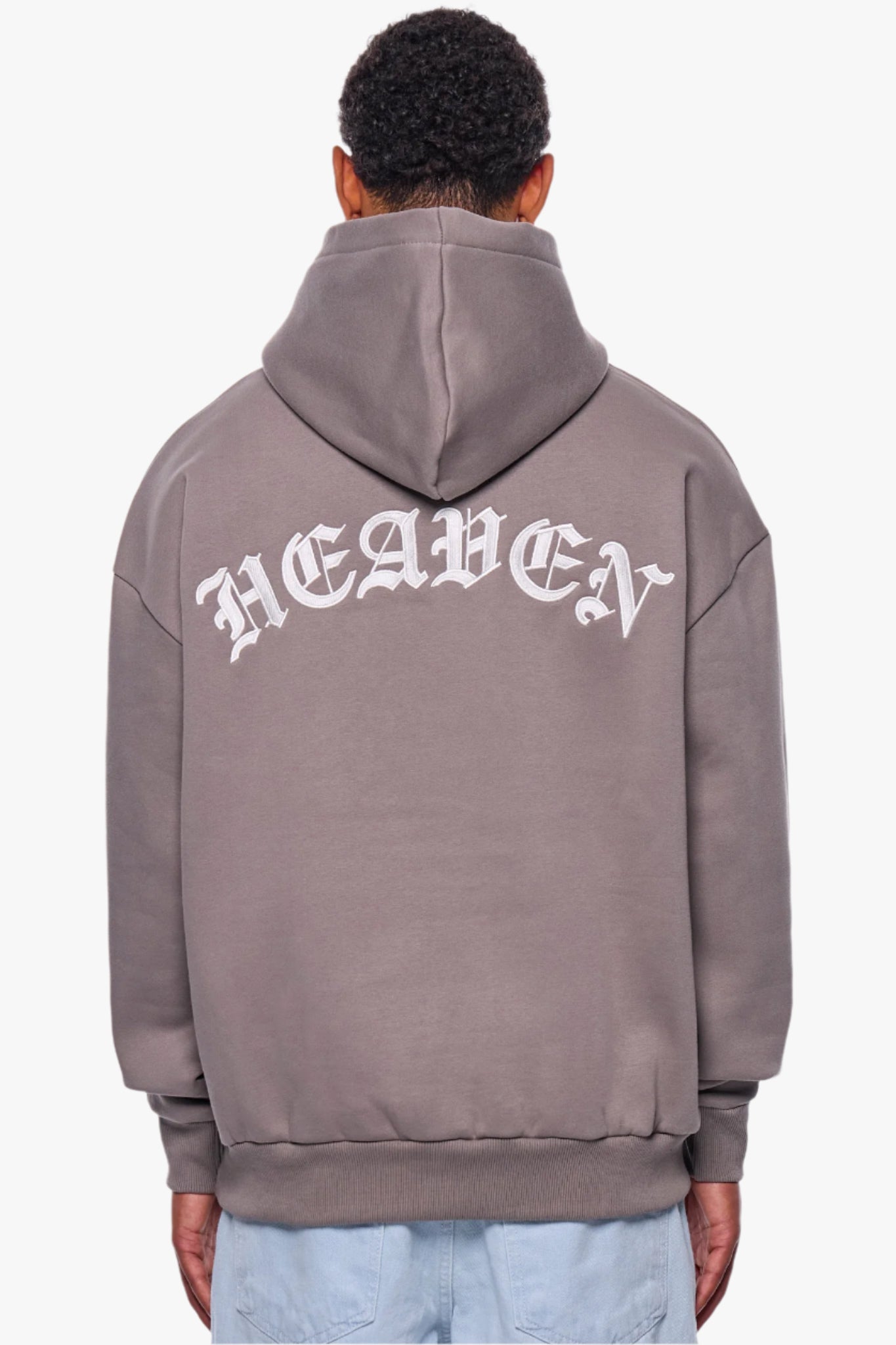 HEAVY OVERSIZE HEAVEN HOODIE DRIFTWOOD