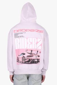 HEAVY OVERSIZE RIDERZ HOODIE NIMBUS CLOUD