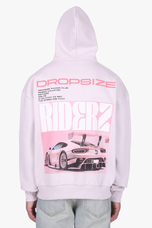 HEAVY OVERSIZE RIDERZ HOODIE NIMBUS CLOUD