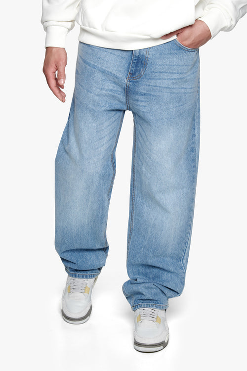 V4 LOOSE FIT JEANS LIGHT MID BLUE