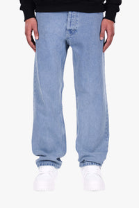 STRAIGHT FIT JEANS MID BLUE