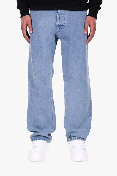 STRAIGHT FIT JEANS MID BLUE