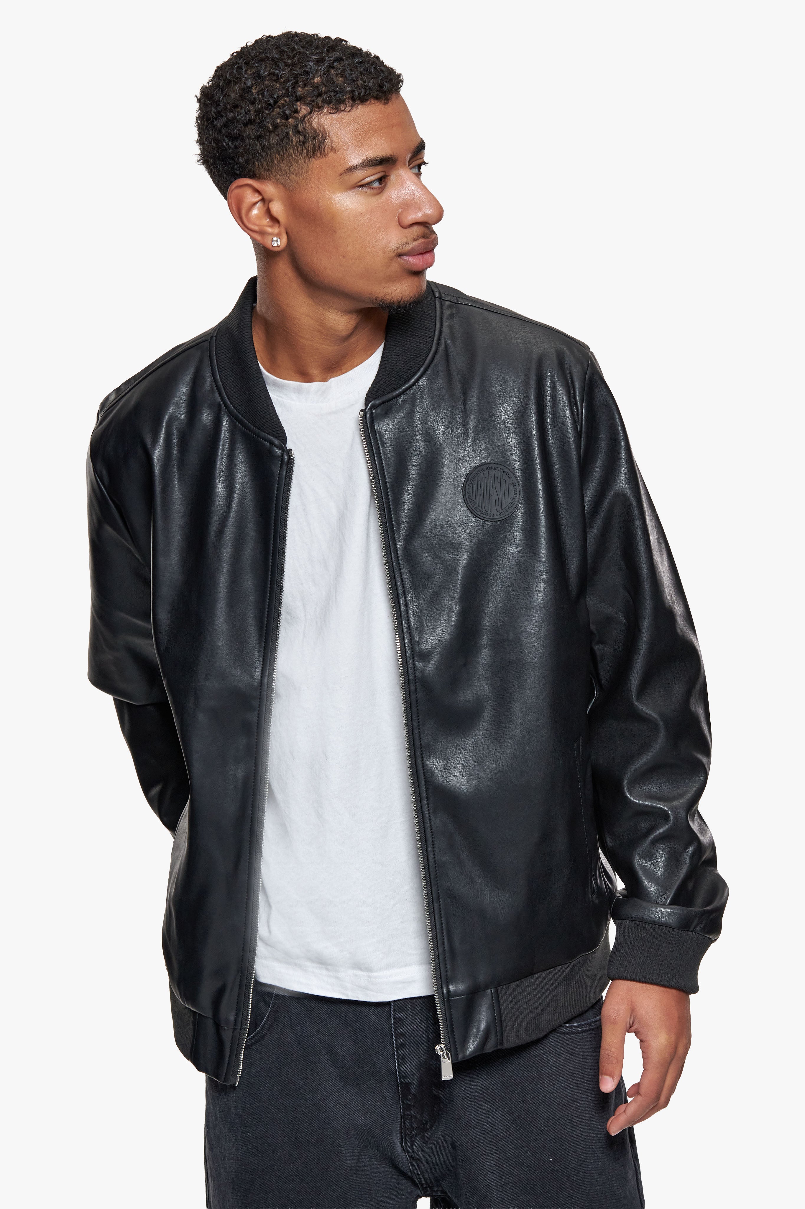 LEATHER JACKET BLACK