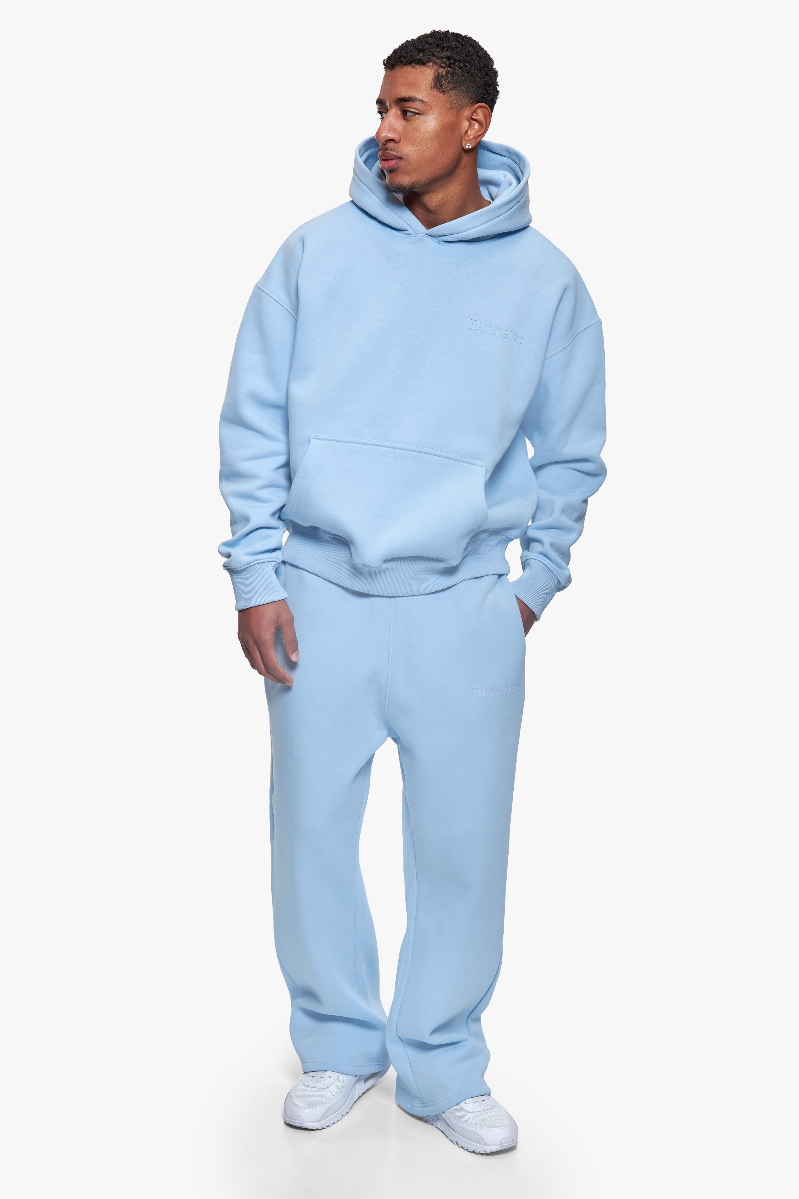 HD OPEN LEG JOGGER BABY BLUE