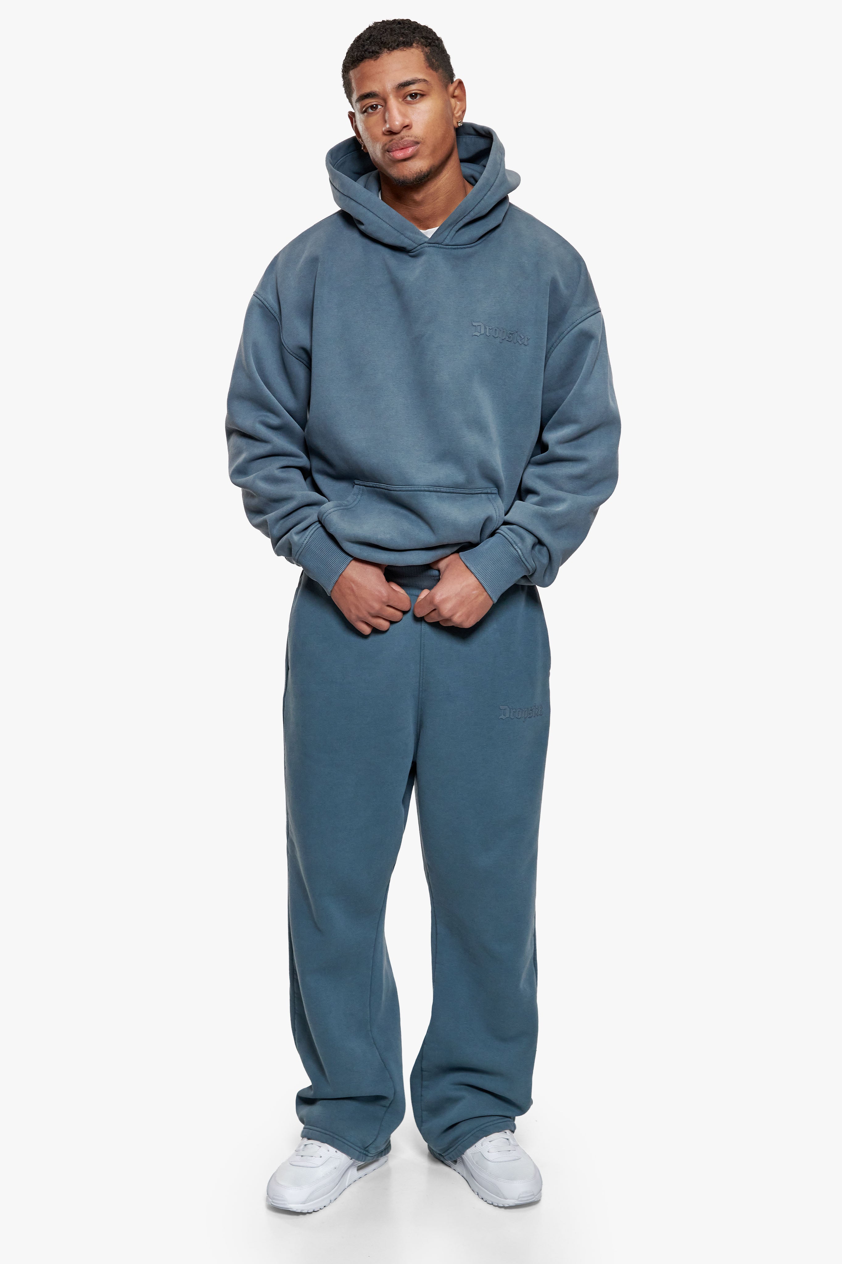 HD OPEN LEG JOGGER WASHED GREY