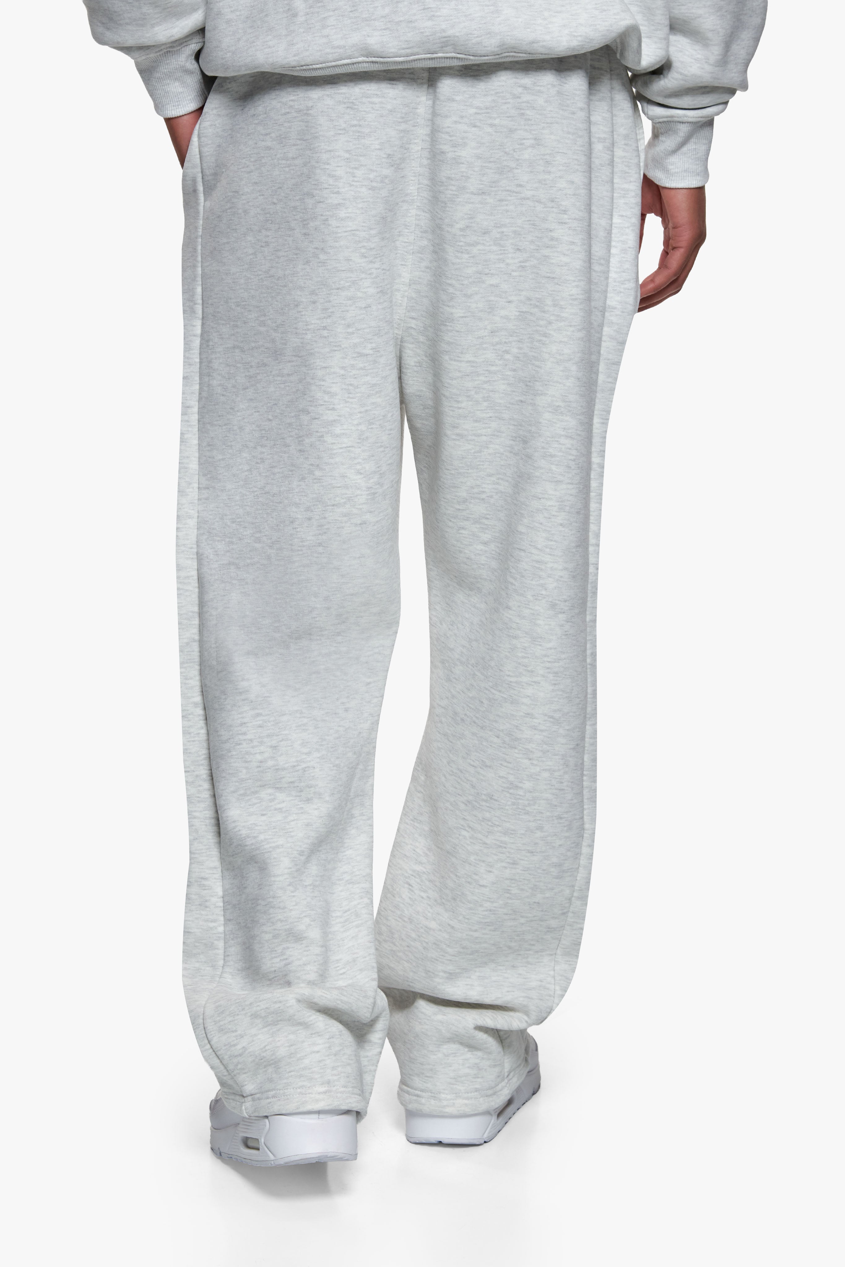 HD OPEN LEG JOGGER GREY MELANGE