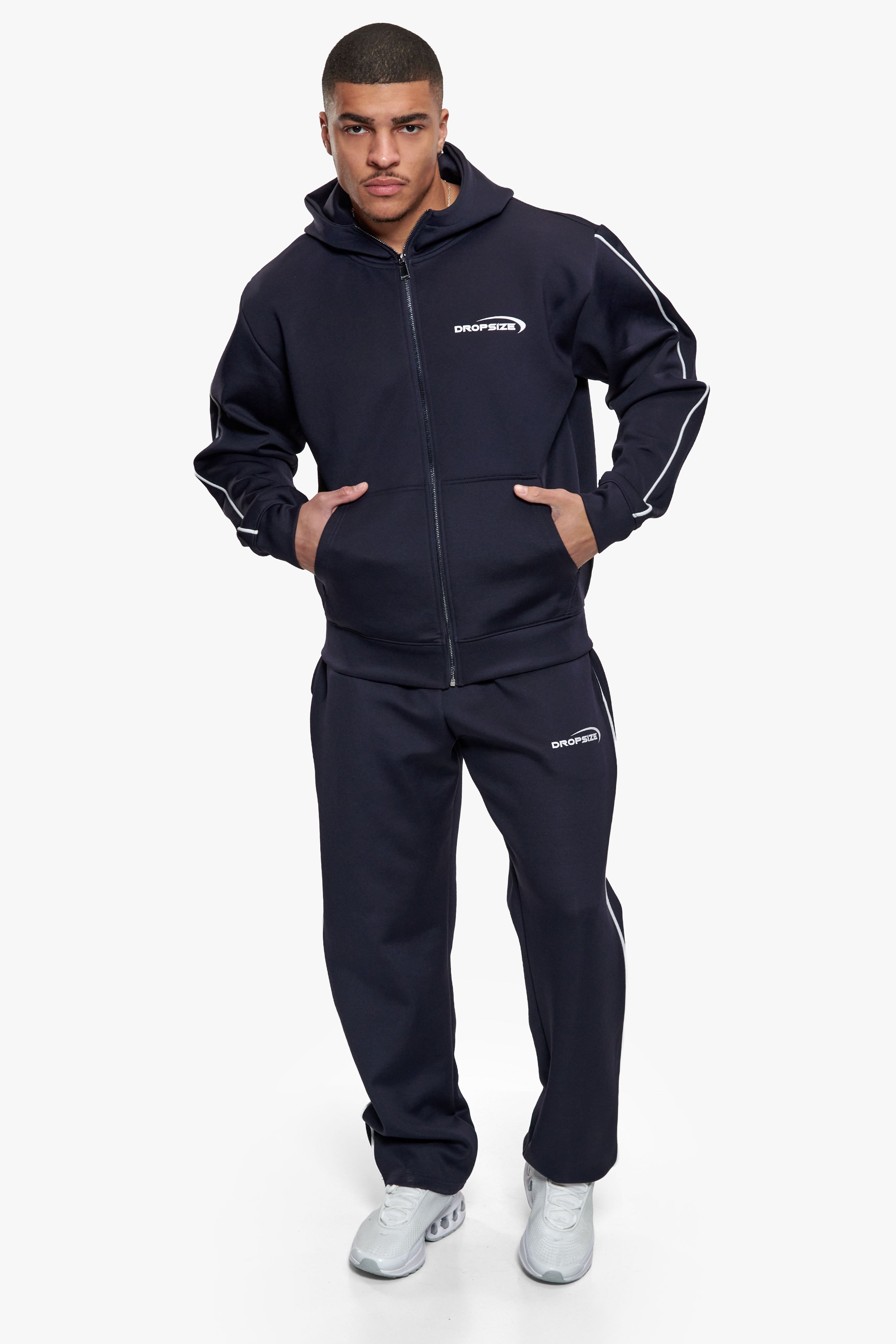 SCUBA OPEN LEG JOGGER NAVY BLUE