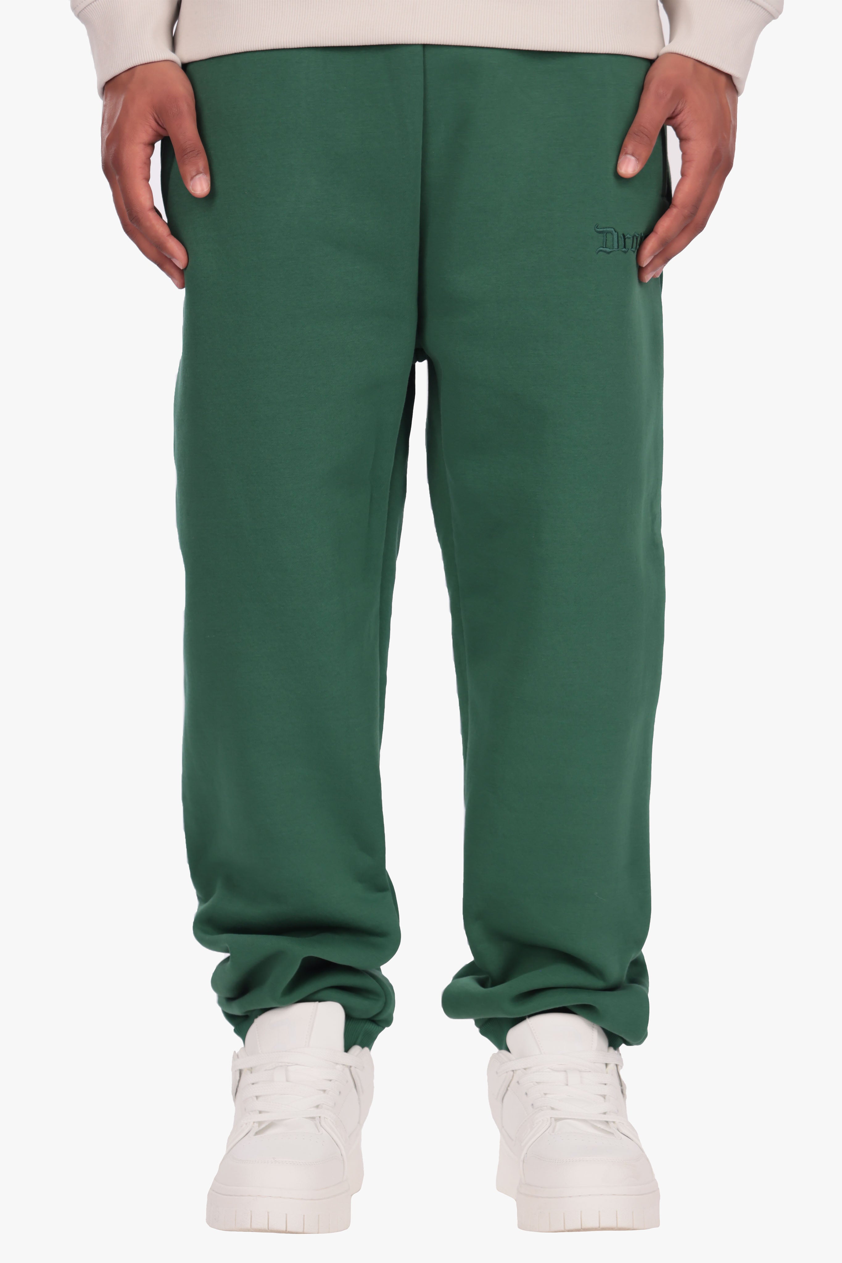 HEAVY NEXT GEN LOGO PRINT JOGGER WASHED GREEN