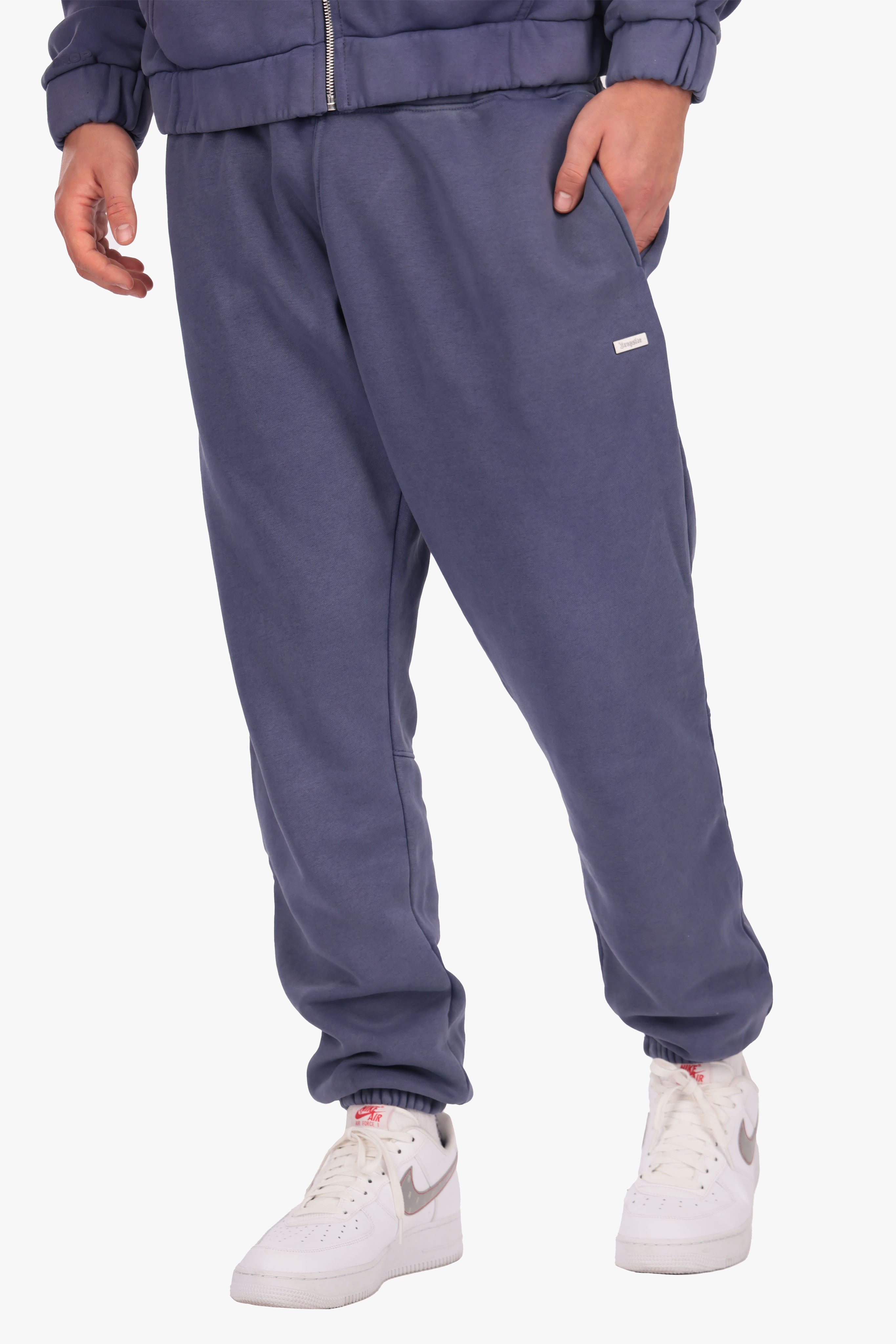 METAL PATCH JOGGER INDIGO