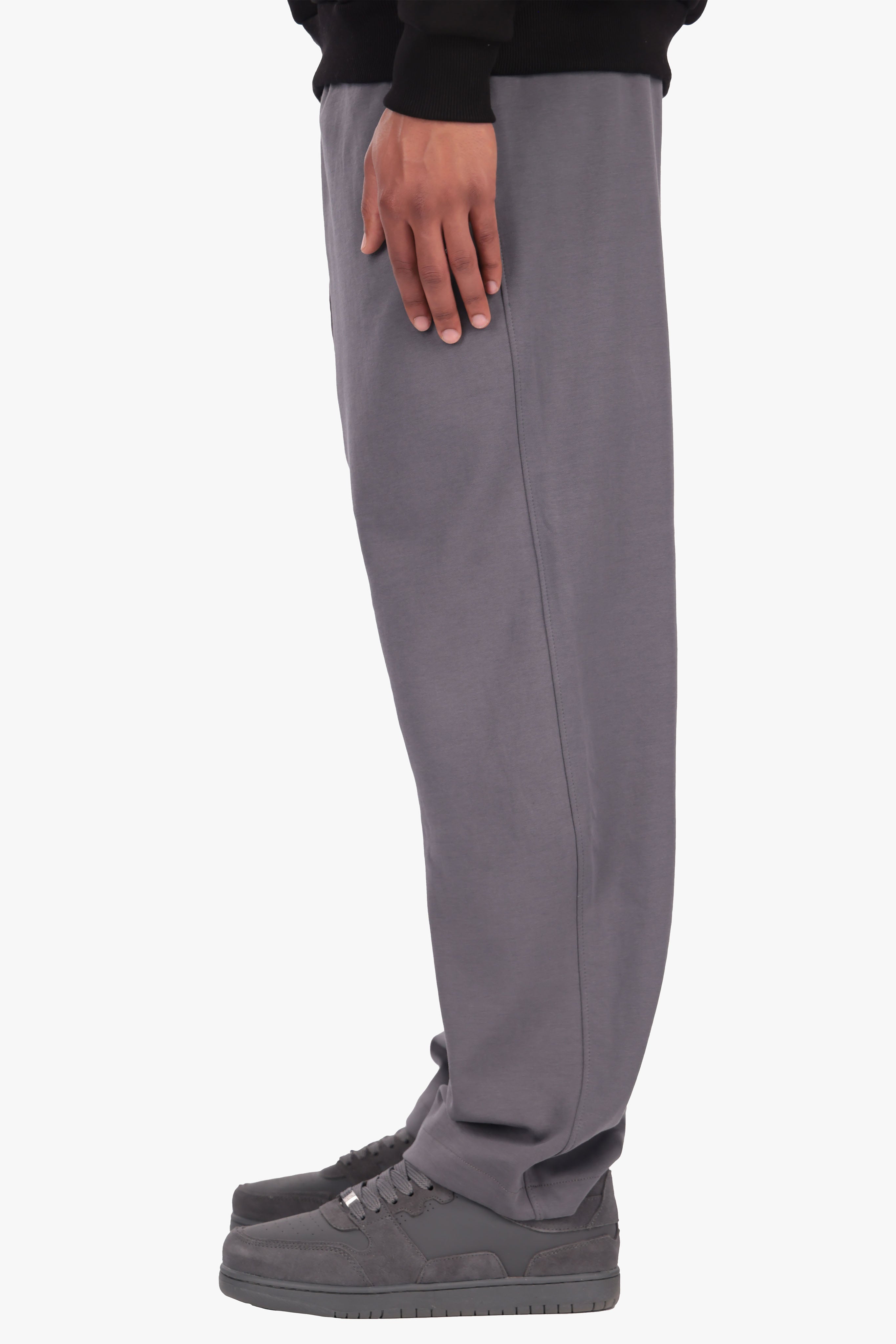 OPEN LEG LIGHT JOGGER STEEL GREY