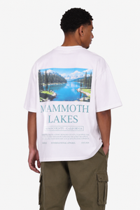 HEAVY OVERSIZE LAKES T-SHIRT CREAM WHITE