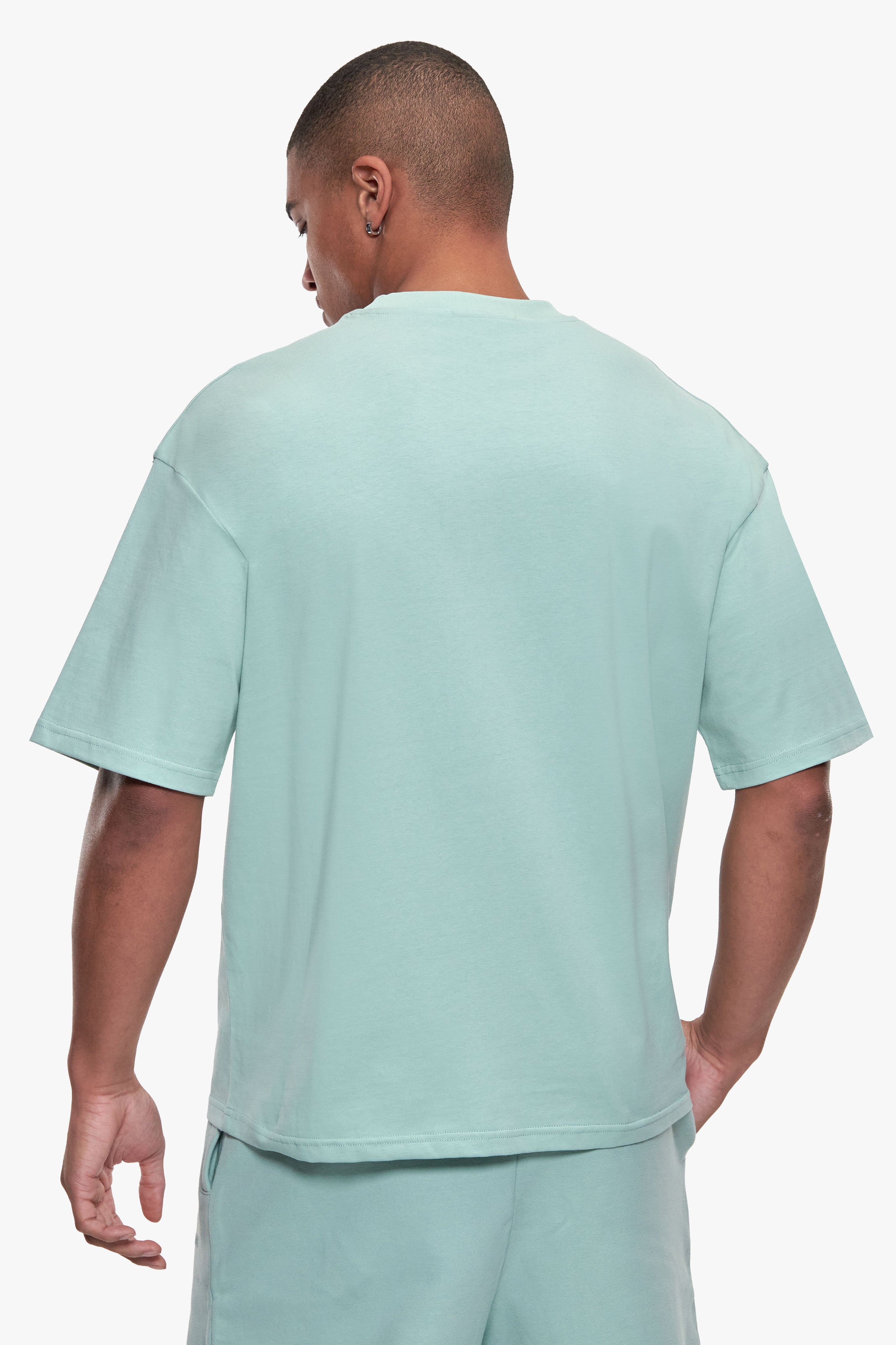 ESSENTIAL LOGO T-SHIRT HARBOR GREY