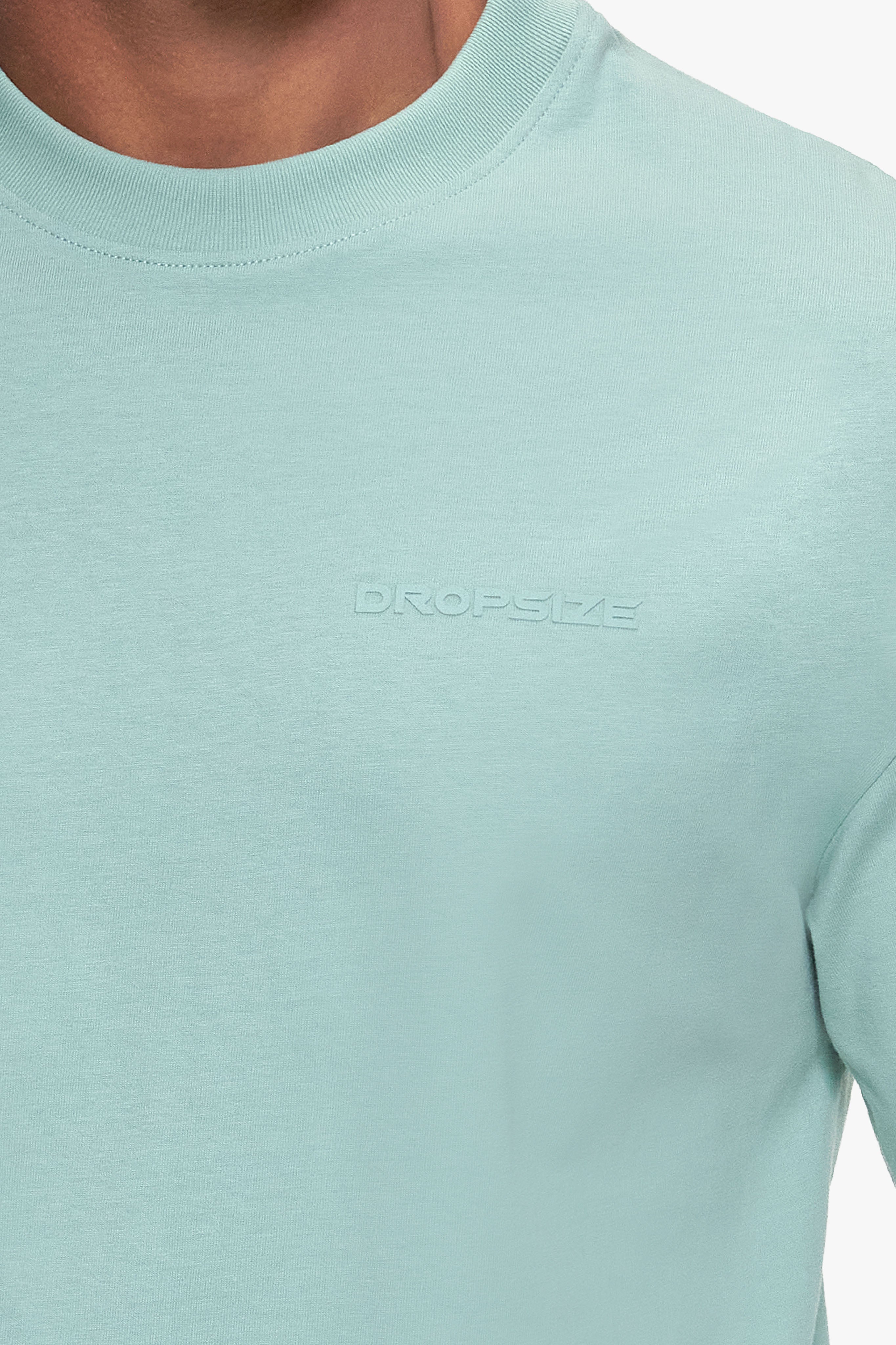 ESSENTIAL LOGO T-SHIRT HARBOR GREY
