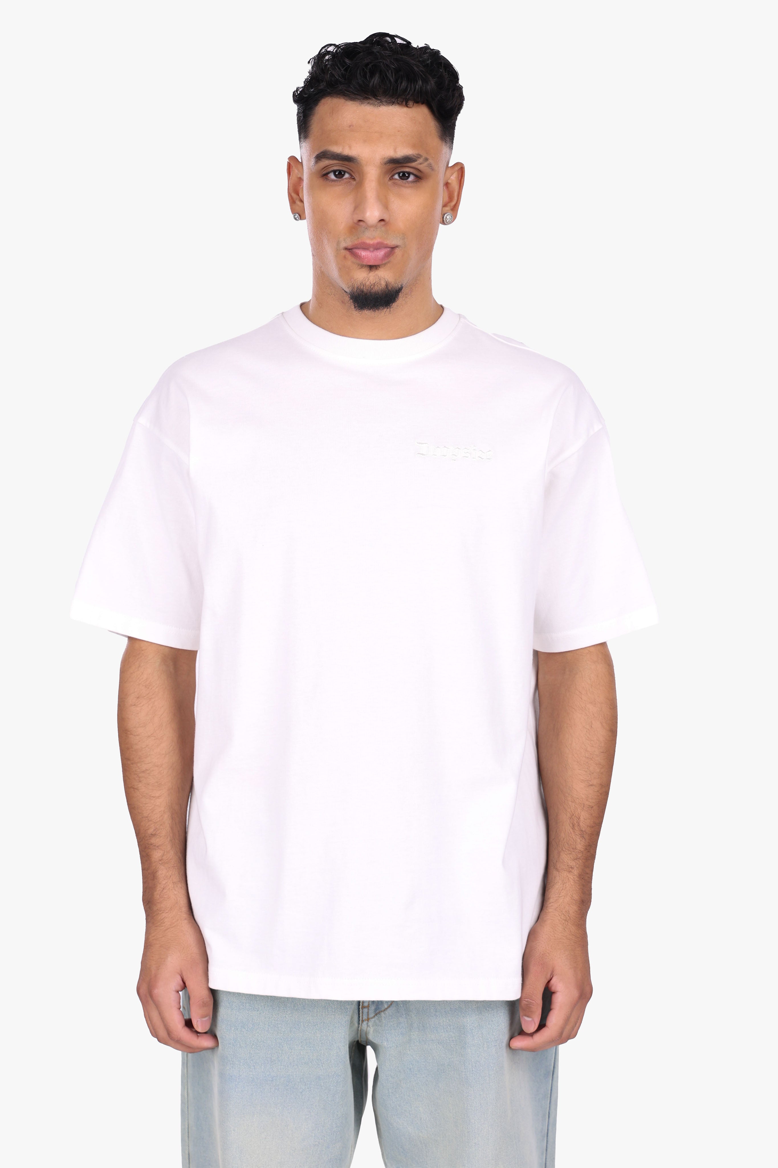 REGULAR FIT T-SHIRT CREAM WHITE