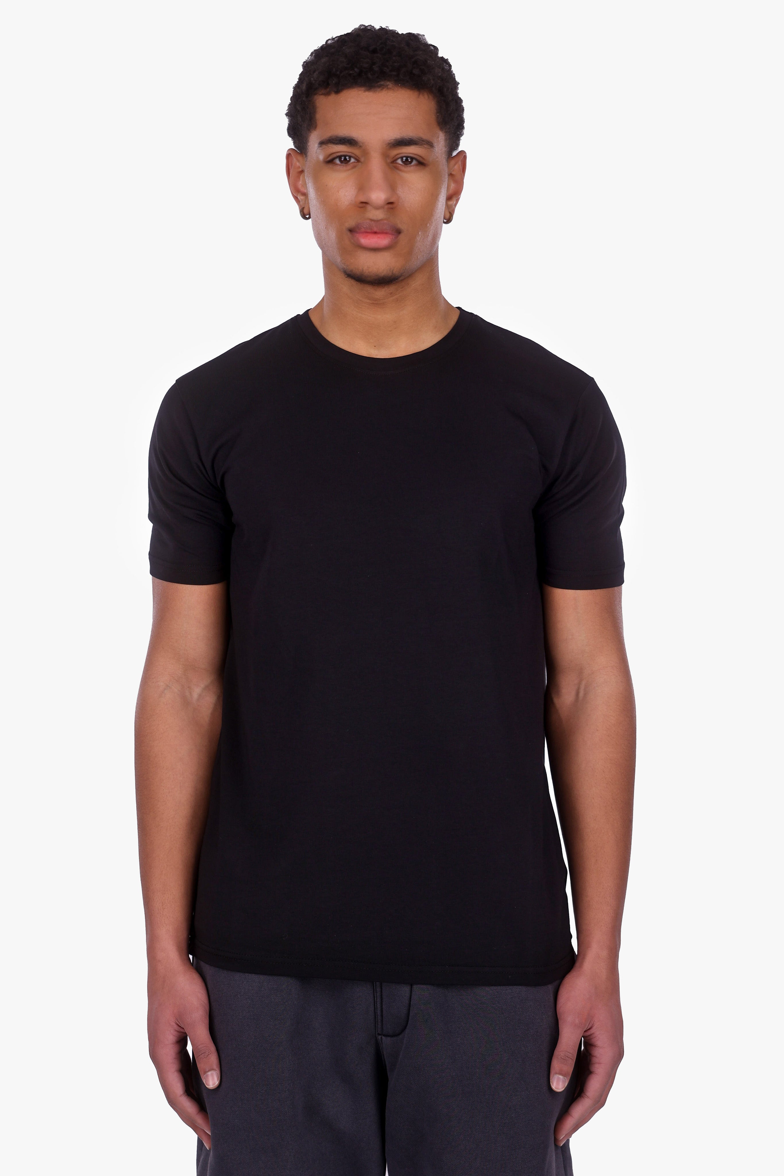 SLIM FIT T-SHIRT BLACK
