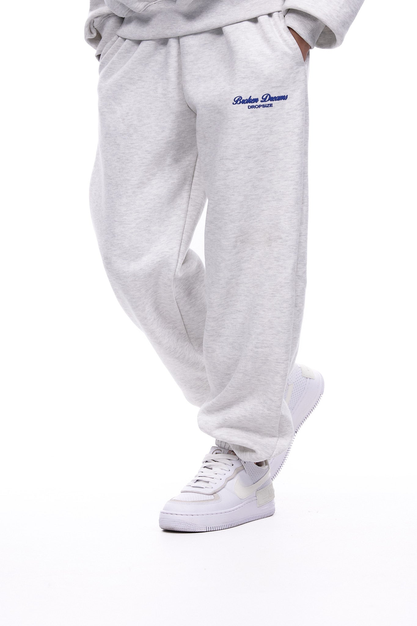 WOMENS BROKEN DREAMS JOGGER GREY MELANGE