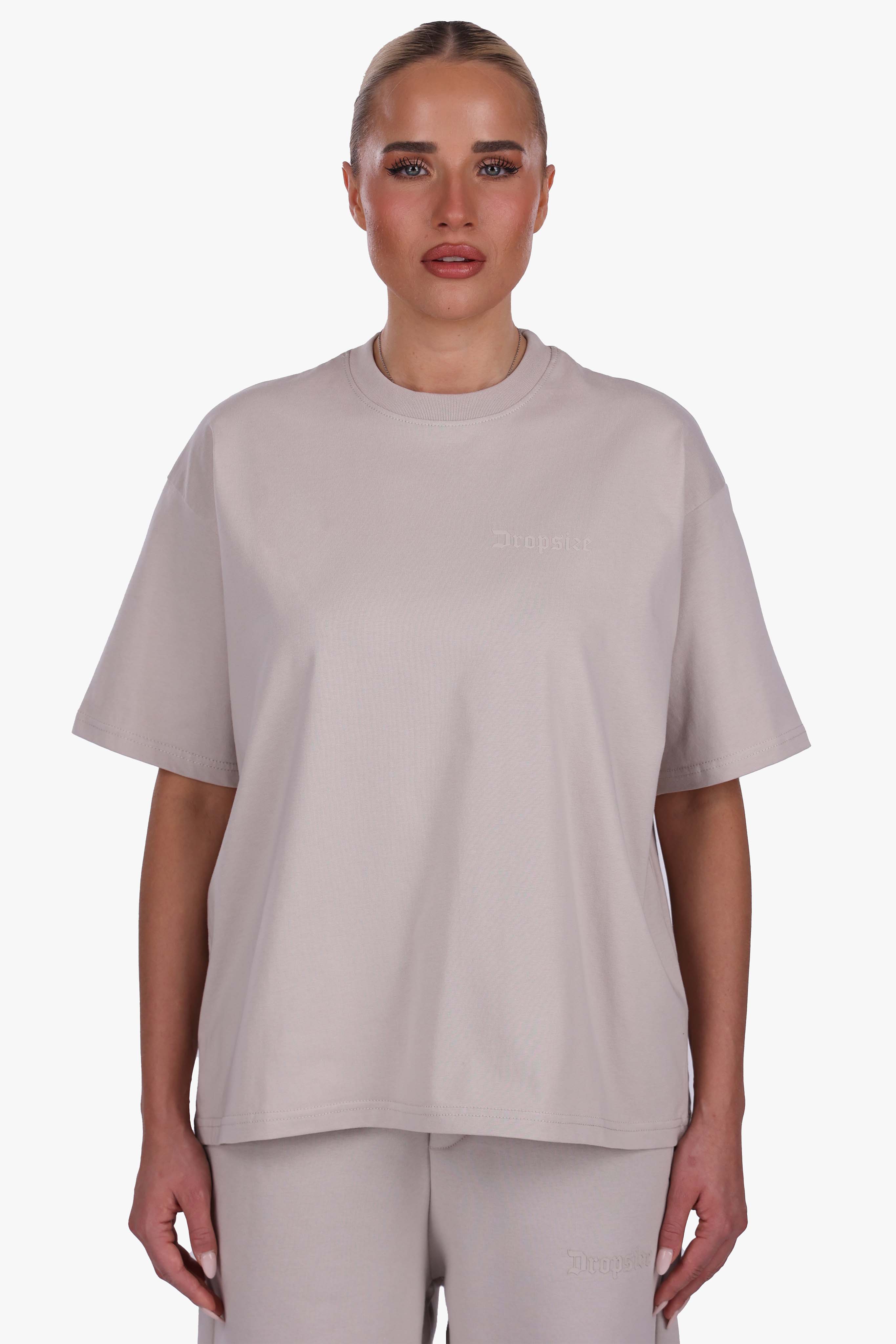 WOMEN BASIC COZY T-SHIRT MOON BEAN