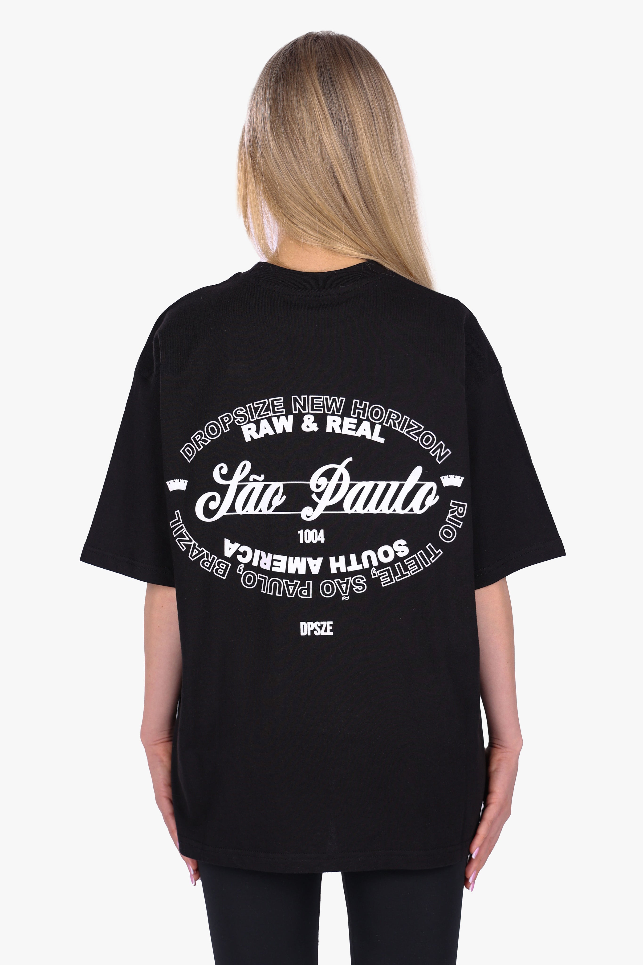 HEAVY OVERSIZE SAO PAULO T-SHIRT BLACK