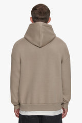 HEAVY OVERSIZE CENTER HD HOODIE SIMPLY TAUPE