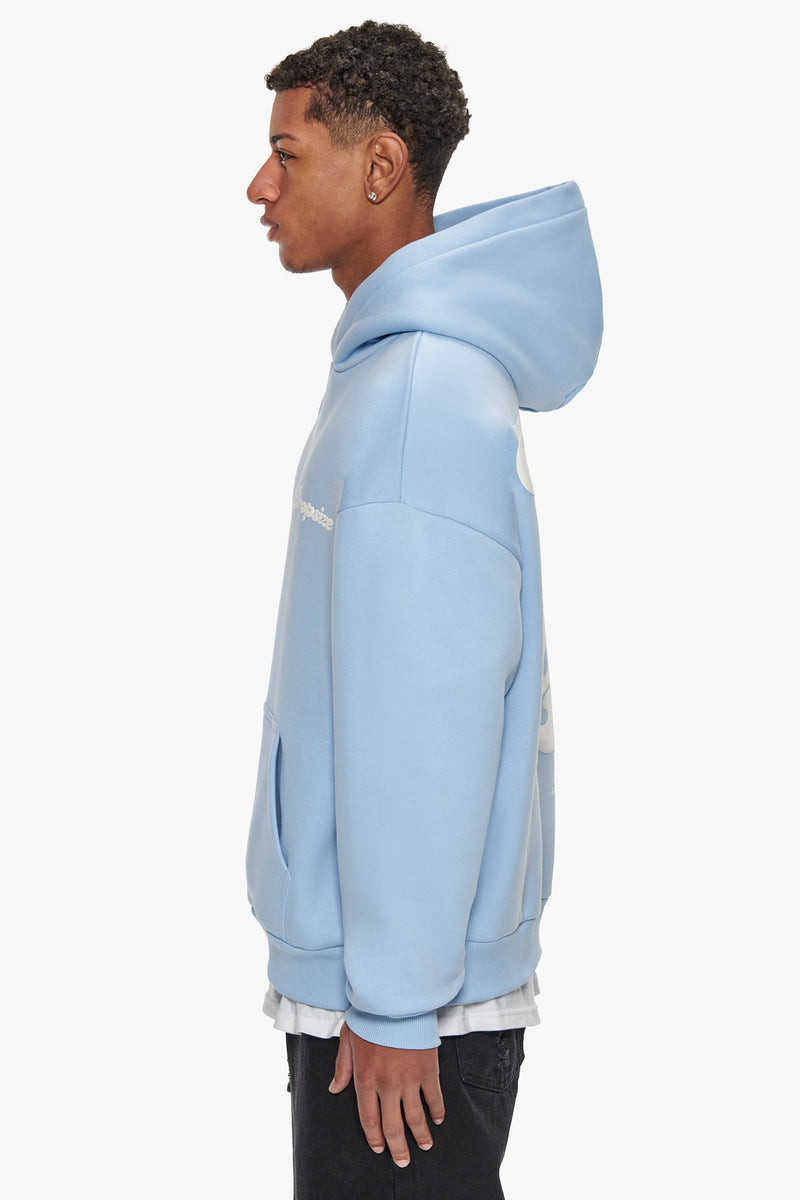 HEAVY OVERSIZE SKY IS THE LIMIT HOODIE BABY BLUE