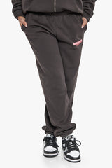 ESSENTIAL CREW SWEAT JOGGER WASHED BLACK