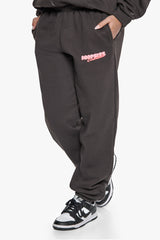 ESSENTIAL CREW SWEAT JOGGER WASHED BLACK
